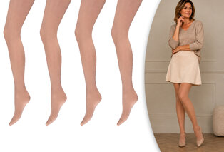 Lot de 2 collants gainants pour femmes effet nude — 2