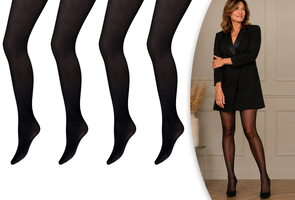 Lot de 2 collants gainants pour femmes effet nude