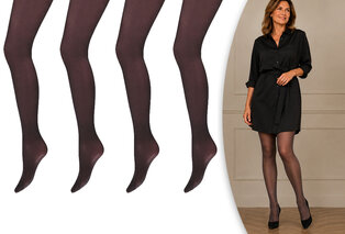 Lot de 2 collants gainants pour femmes effet nude — 5