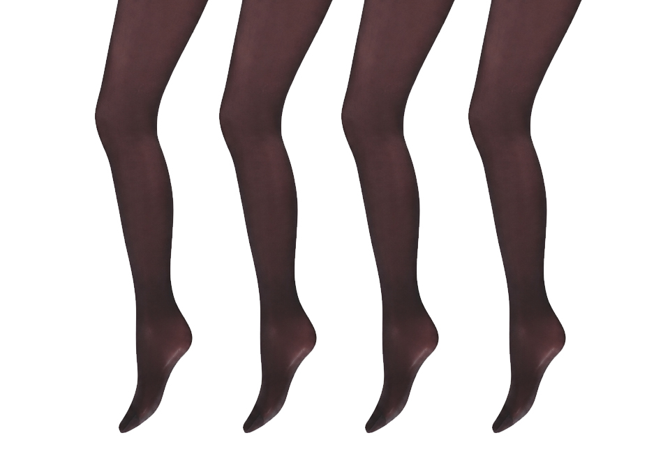 Lot de 2 collants gainants pour femmes effet nude
