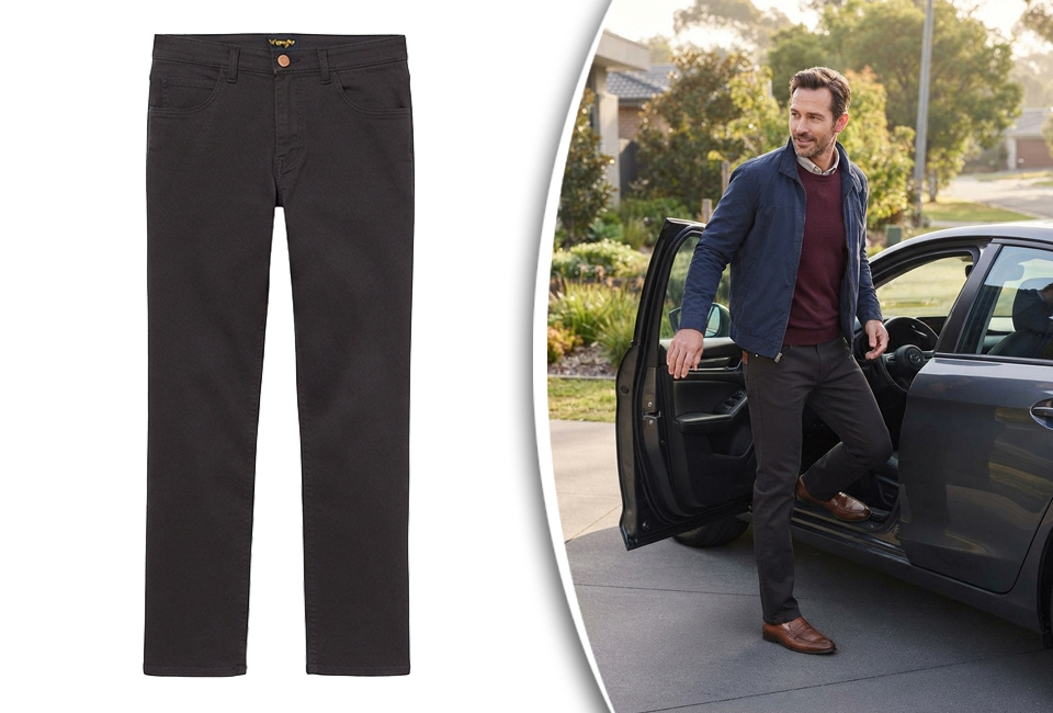Comfortable chino trousers from Wrangler