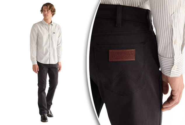 Comfortable chino trousers from Wrangler