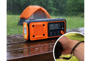 Smart emergency radio with DAB+ and built-in power bank — 5