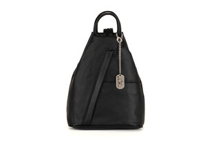 Mochila de couro luxuosa com elegância italiana para mulher — 8