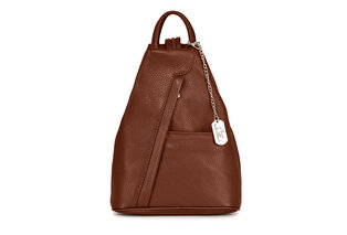 Mochila de couro luxuosa com elegância italiana para mulher — 10