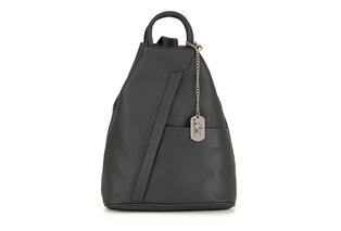 Mochila de couro luxuosa com elegância italiana para mulher — 12