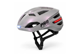 Casque de vélo intelligent avec clignotants sans fil et éclairage LED — 3