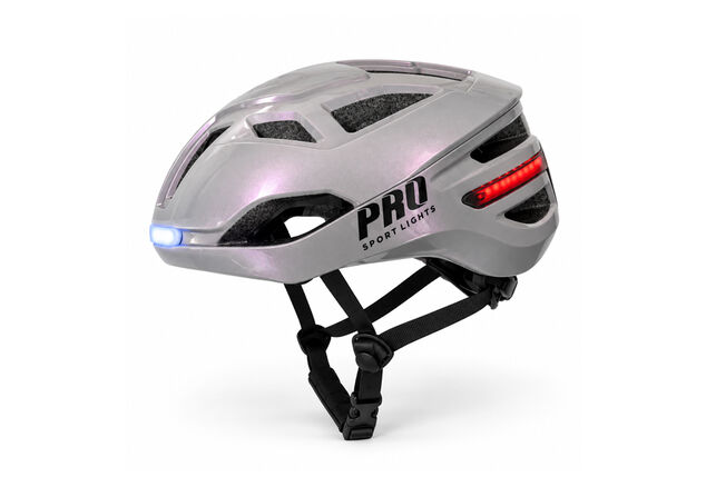 Casque de vélo intelligent avec clignotants sans fil et éclairage LED