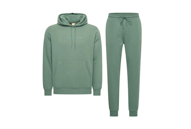 Bequemer Trainingsanzug für Herren: Hose und Hoodie