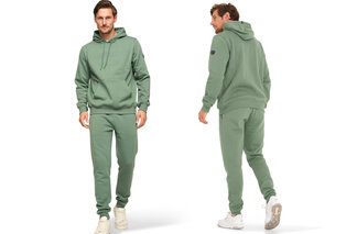 Bequemer Trainingsanzug für Herren: Hose und Hoodie — 13