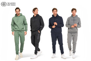 Bequemer Trainingsanzug für Herren: Hose und Hoodie — 5