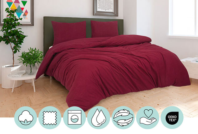 Wonderfully soft flannel duvet cover