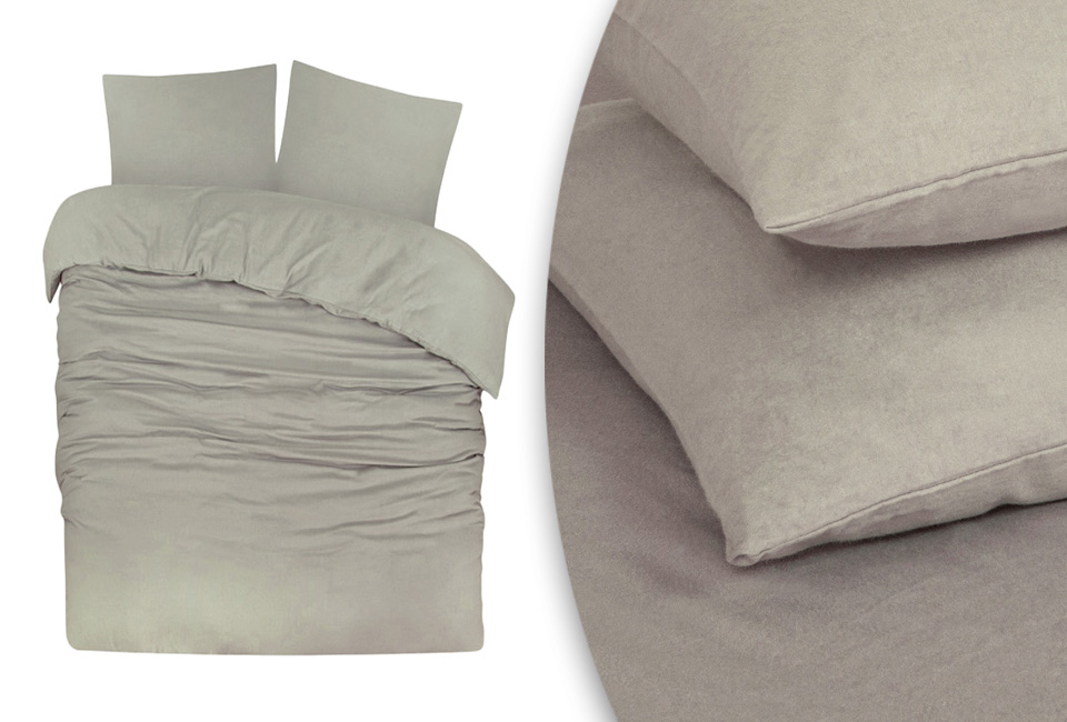 Wonderfully soft flannel duvet cover