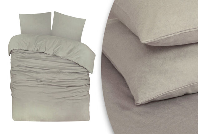 Wonderfully soft flannel duvet cover
