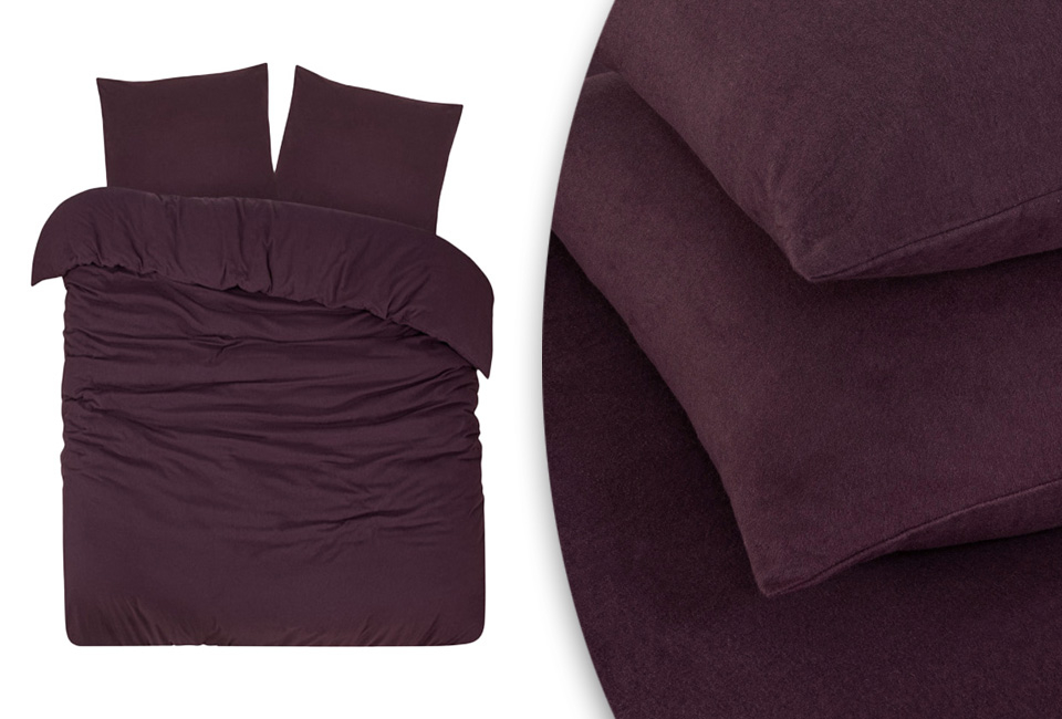 Wonderfully soft flannel duvet cover