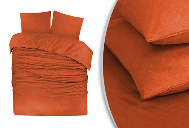 Wonderfully soft flannel duvet cover