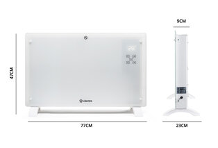 Slim verwarmingspaneel met instelbare timer — 4