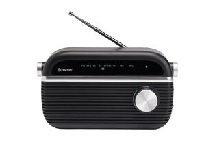 Draagbare FM-radio met Bluetooth 5.0 en retrolook — 2
