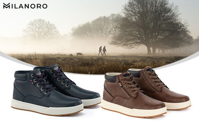 Zamów teraz: Sneakersy męskie - 40% Zniżka