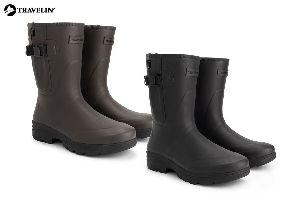 Wasserdichte Gummistiefel mit rutschfester Profilsohle