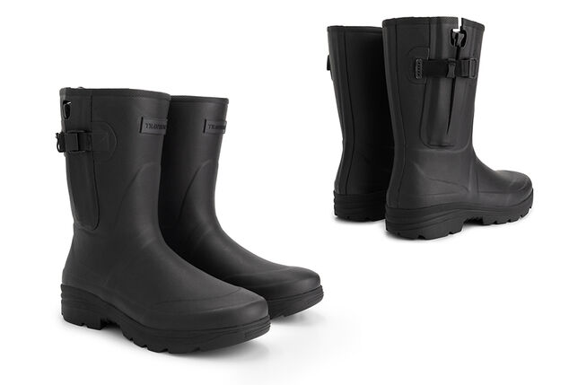 Wasserdichte Gummistiefel mit rutschfester Profilsohle