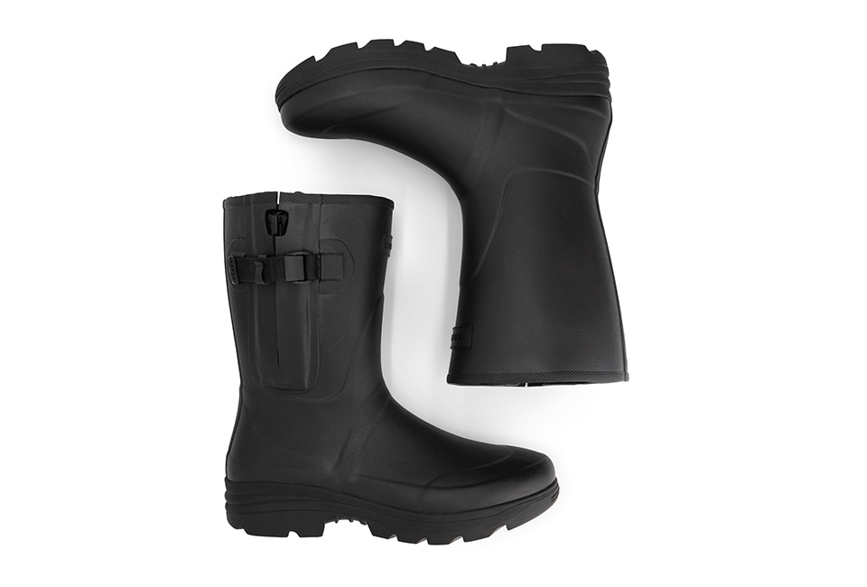 Wasserdichte Gummistiefel mit rutschfester Profilsohle