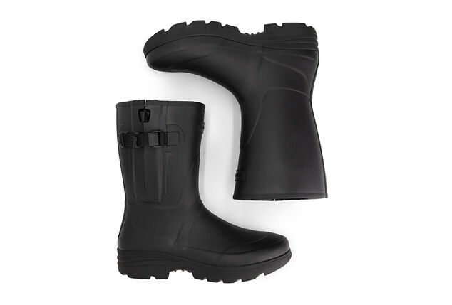Wasserdichte Gummistiefel mit rutschfester Profilsohle