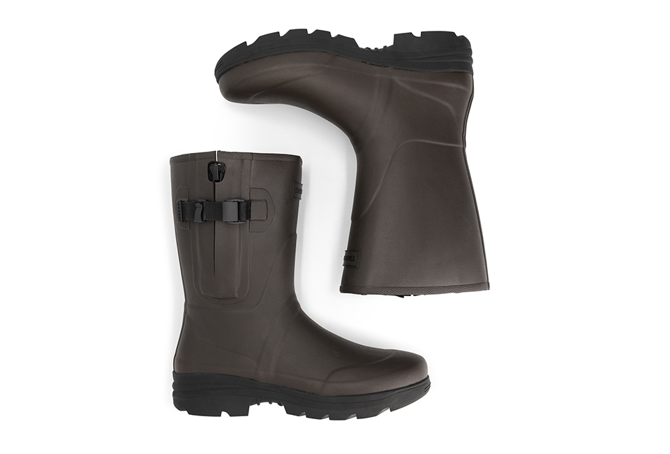 Wasserdichte Gummistiefel mit rutschfester Profilsohle