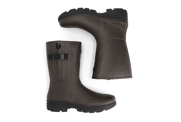 Wasserdichte Gummistiefel mit rutschfester Profilsohle