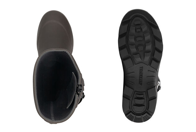 Wasserdichte Gummistiefel mit rutschfester Profilsohle