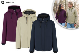 Veste softshell coupe-vent et imperméable pour femmes et hommes — 1