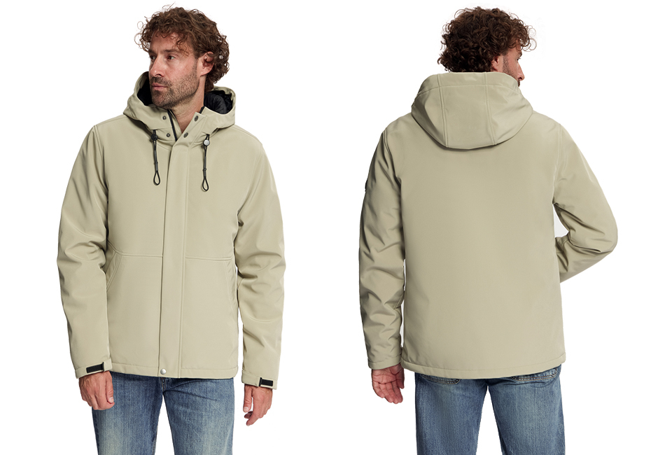 Veste softshell coupe-vent et imperméable pour femmes et hommes