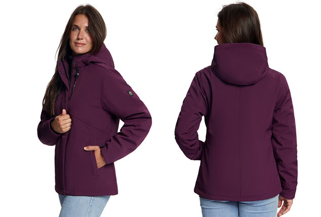 Veste softshell coupe-vent et imperméable pour femmes et hommes