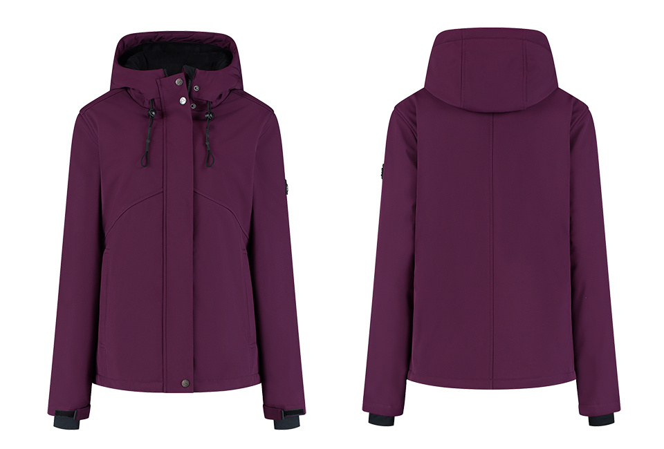 Veste softshell coupe-vent et imperméable pour femmes et hommes