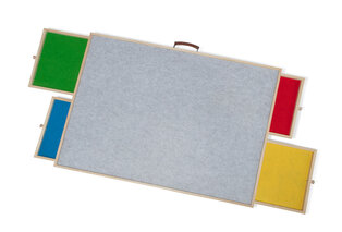 Prático tabuleiro de puzzle com gavetas — 10