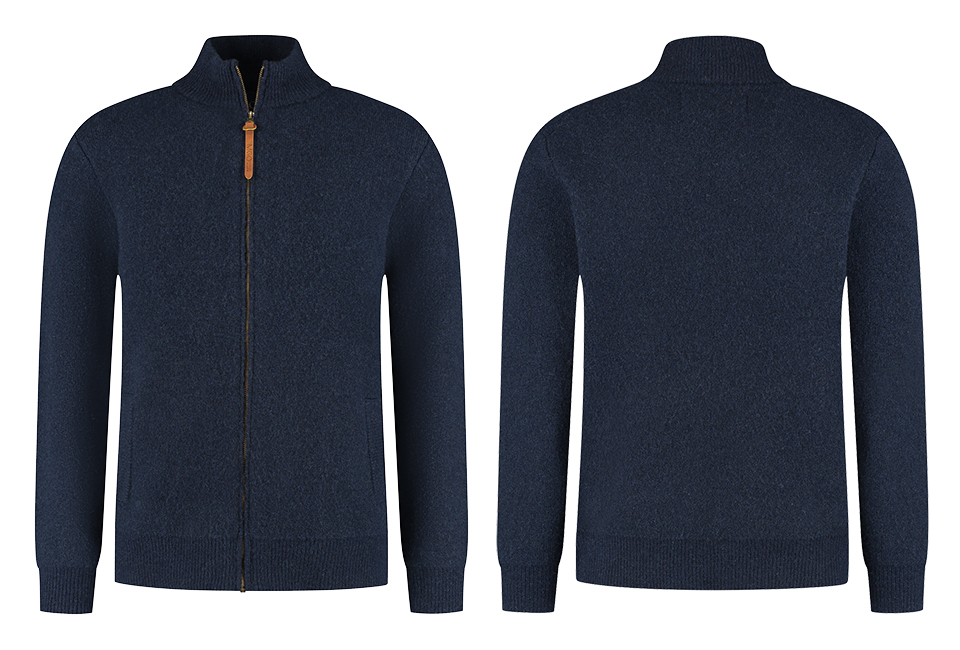 Chaqueta de punto suave para hombre y mujer