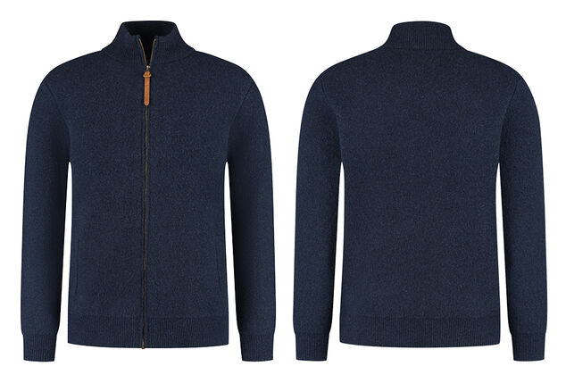 Chaqueta de punto suave para hombre y mujer