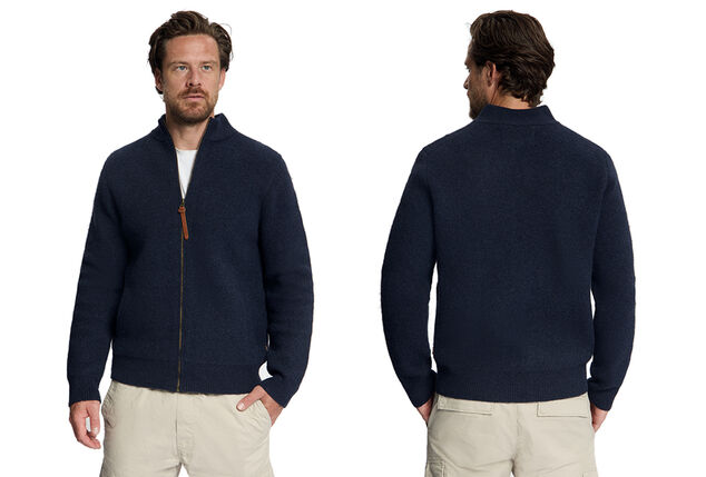 Chaqueta de punto suave para hombre y mujer