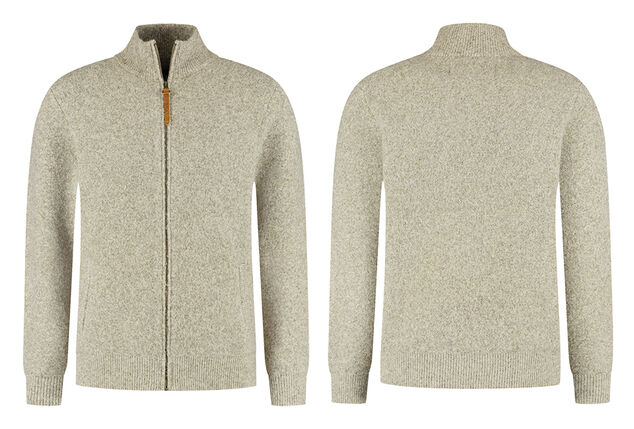 Chaqueta de punto suave para hombre y mujer
