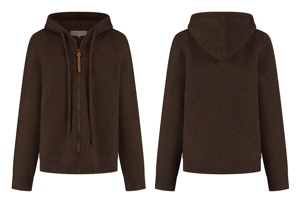 Chaqueta de punto suave para hombre y mujer