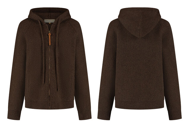 Chaqueta de punto suave para hombre y mujer