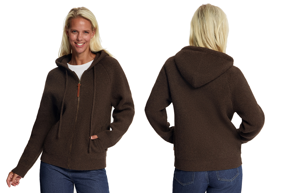 Chaqueta de punto suave para hombre y mujer