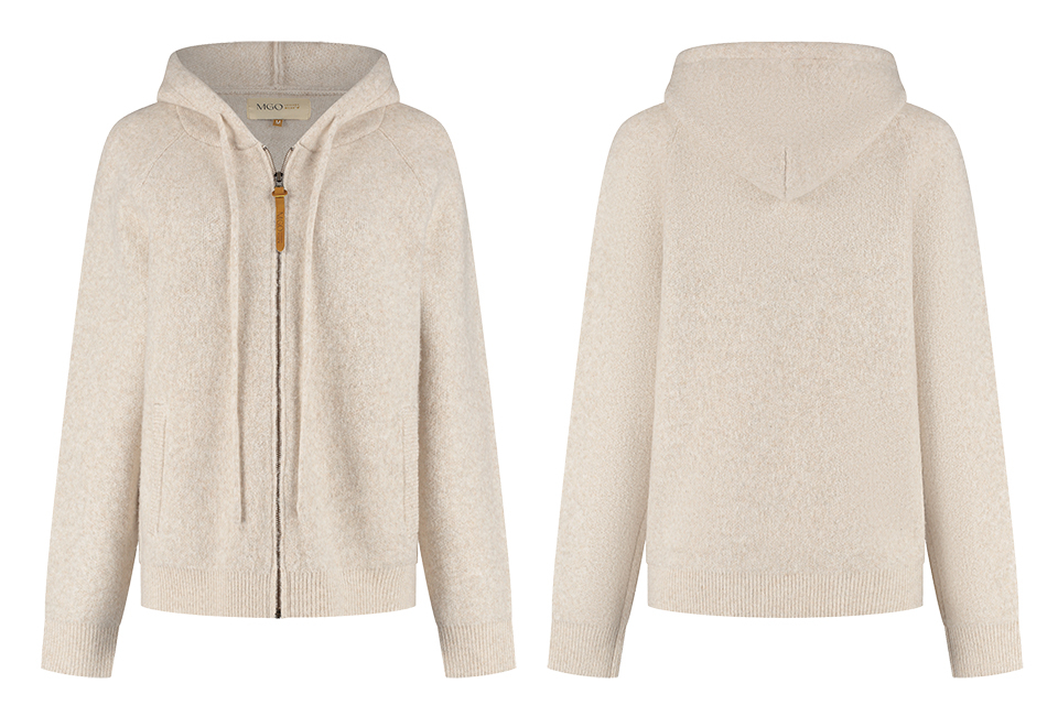 Chaqueta de punto suave para hombre y mujer