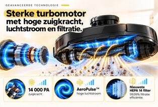 OOQE NAVIX TURBO: Geavanceerde Robotstofzuiger met nieuwste technologie — 8