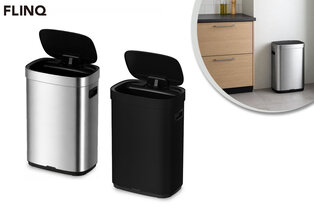Caixote do lixo recarregável de 50L com sensor — 1