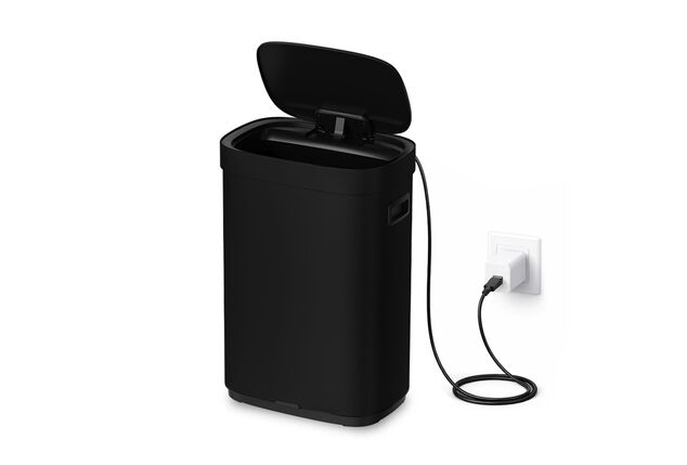 Caixote do lixo recarregável de 50L com sensor