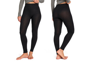 2 pack de leggings térmicas pretas sem costuras — 5