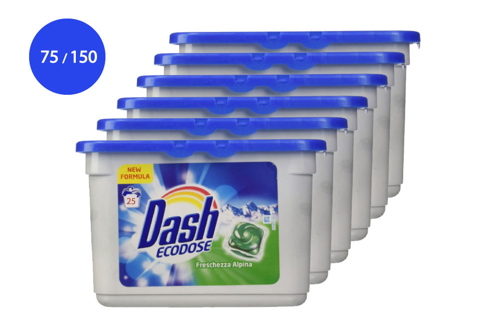 Doses de lessive liquide Dash 3 en 1 regular - Outspot